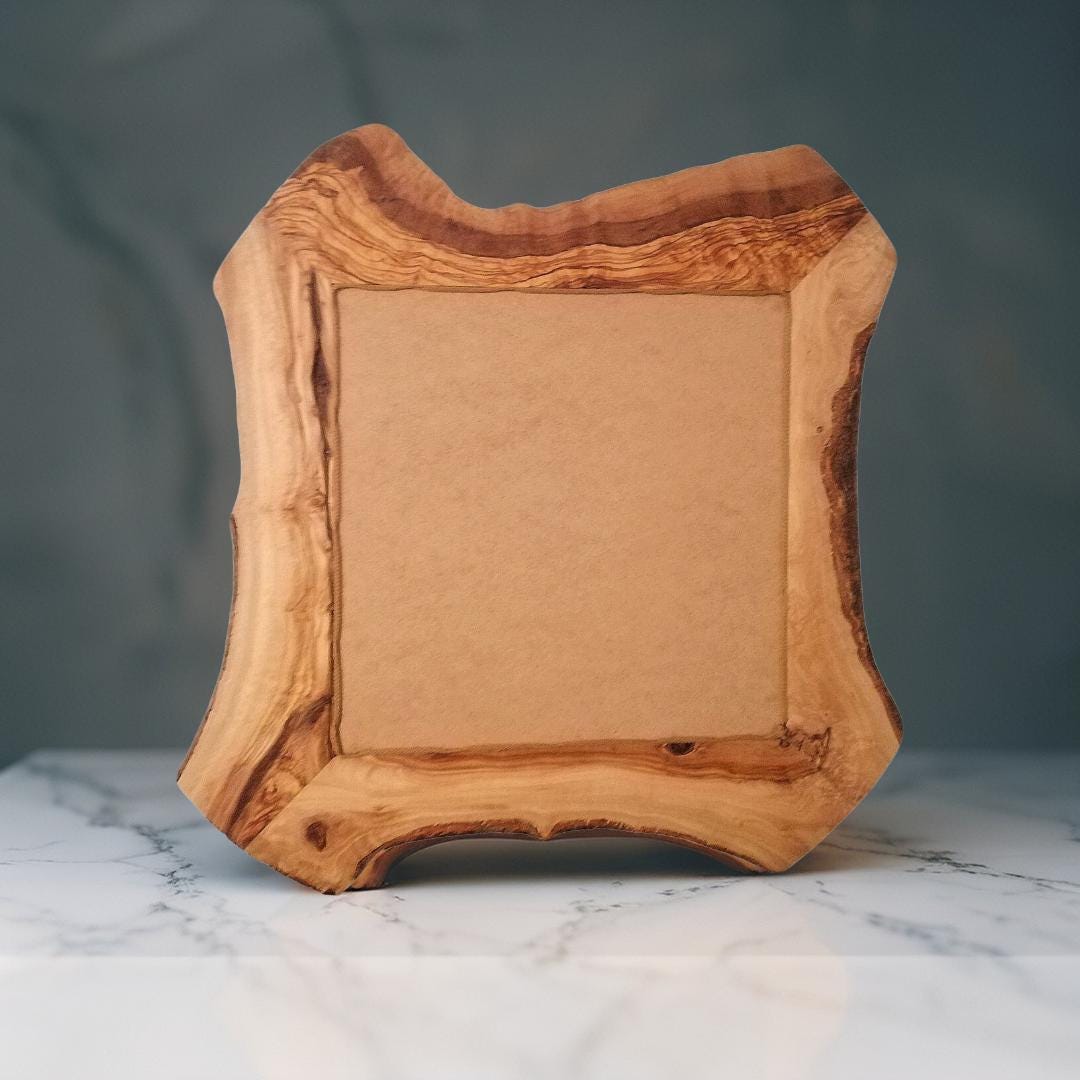Wooden mirror, living room mirror, bedroom mirror, bathroom mirror, Olive wood mirror