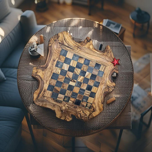 Wooden chessboard, Christmas gift, XL Chessboard, chess set, gift idea, wood chessboard, gift for her, gift for him, wooden board
