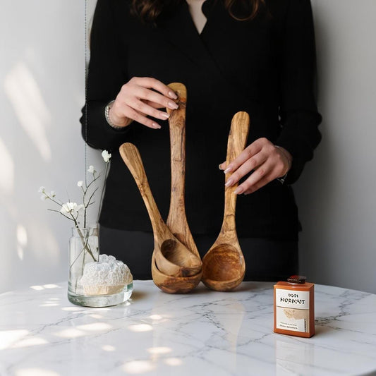 Wooden ladle,wooden sauna dipper, Soup olive wood ladle,kitchen wooden utensil, gift for her, gift for him, wedding gift